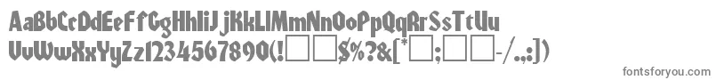 Warszawa Font – Gray Fonts