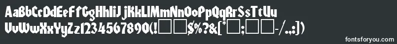 Warszawa Font – White Fonts