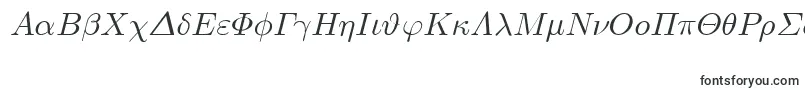 EuclidSymbolItalic-Schriftart – Schriftarten, die mit E beginnen