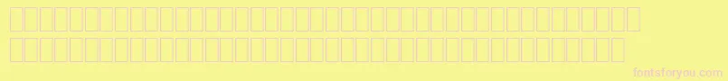 Шрифт WpMatha – розовые шрифты на жёлтом фоне
