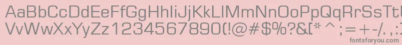 Tt0246m Font – Gray Fonts on Pink Background