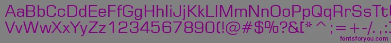 Tt0246m-Schriftart – Violette Schriften auf grauem Hintergrund