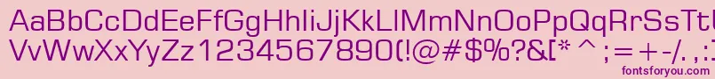 Tt0246m Font – Purple Fonts on Pink Background