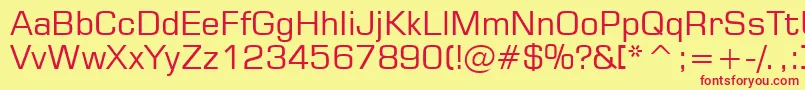 Tt0246m Font – Red Fonts on Yellow Background