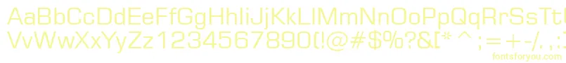 Tt0246m-fontti – keltaiset fontit