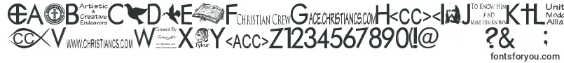 Czcionka Christiancrew – czcionki dla Adobe Muse