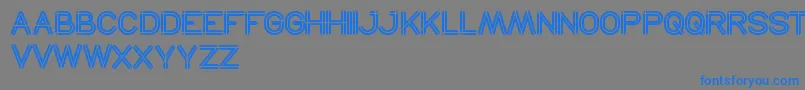 SoThisIsIt-Schriftart – Blaue Schriften auf grauem Hintergrund