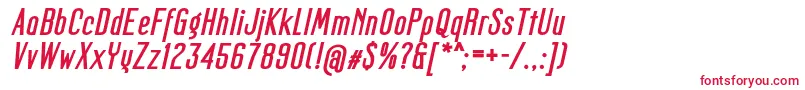 MagerFatItalic Font – Red Fonts