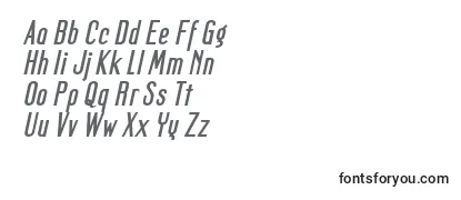 MagerFatItalic Font