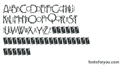  Crackdeco font