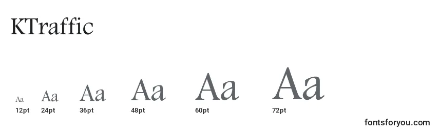 Размеры шрифта KTraffic