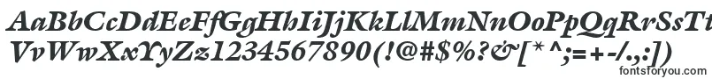 ItcGalliardLtBlackItalic-fontti – fontit Keittiö