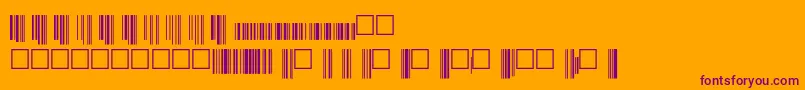 Подробнее о шрифте V200014 Шрифт V200014 – фиолетовые шрифты на оранжевом фоне