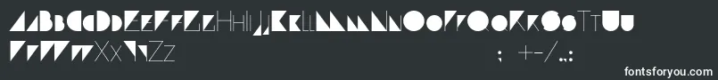 Paranoid Font – White Fonts