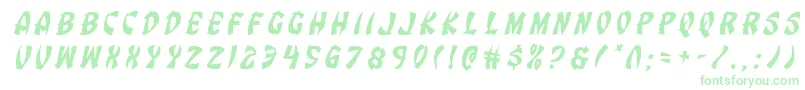 Eggrolltitleital Font – Green Fonts