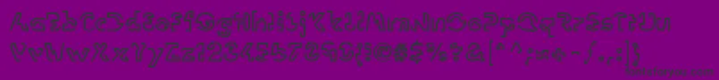 Weitere Informationen zur Linotypevision-Schriftart Linotypevision-Schriftart – Schwarze Schriften auf violettem Hintergrund
