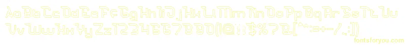 CrumbleHollow Font – Yellow Fonts