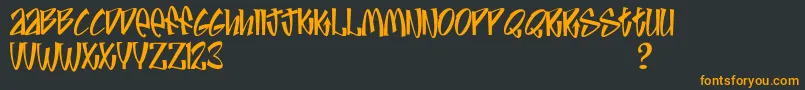 More about Jive Font Jive Font – Orange Fonts on Black Background