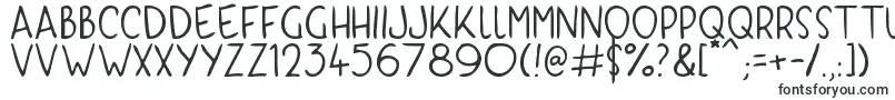KyriKaps-fontti – Alkavat K:lla olevat fontit