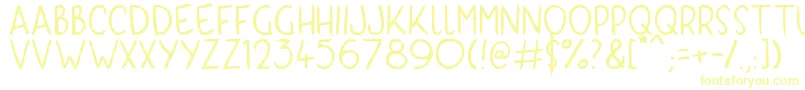 KyriKaps Font – Yellow Fonts