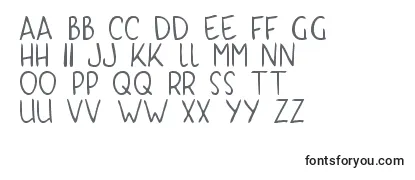 KyriKaps Font