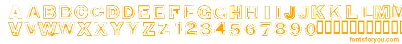 850DoubleBumperAlley Font – Orange Fonts