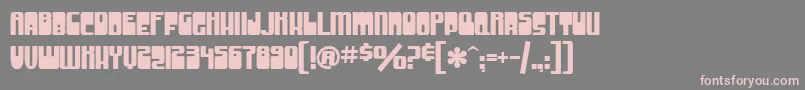 Weitere Informationen zur SfGrooveMachineUpright-Schriftart SfGrooveMachineUpright-Schriftart – Rosa Schriften auf grauem Hintergrund