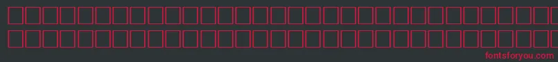 fuente Math4Regular – Fuentes Rojas Sobre Fondo Negro