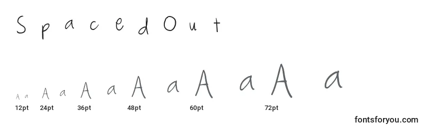 SpacedOut Font Sizes