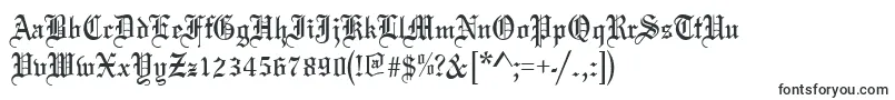 Oldeenglish-fontti – Kuumat fontit