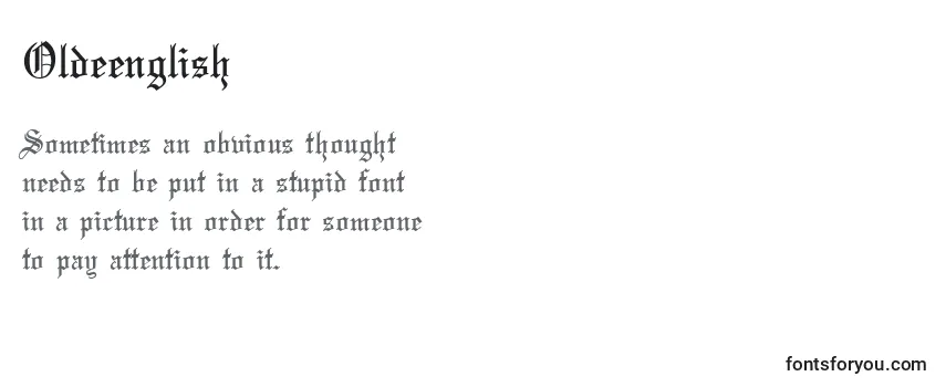 Oldeenglish Font