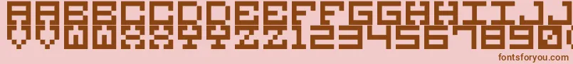 Lisätietoja M38-fontista M38-fontti – ruskeat fontit vaaleanpunaisella taustalla
