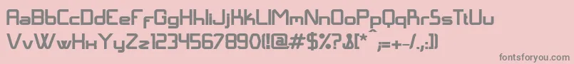 En savoir plus sur la police LangГіBold Police LangГіBold – polices grises sur fond rose