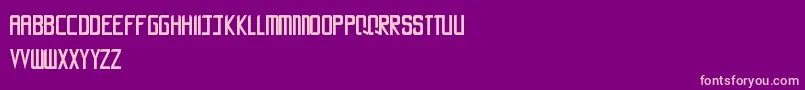 En savoir plus sur la police LaCalle6Bold Police LaCalle6Bold – polices roses sur fond violet