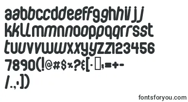  Bubbleboy font