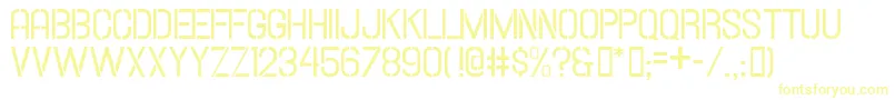 Hallandalestencil Font – Yellow Fonts