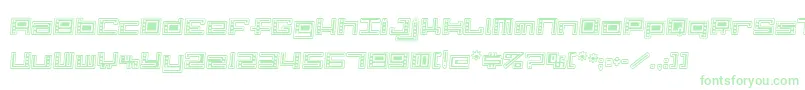 Alphc-fontti – vihreät fontit valkoisella taustalla