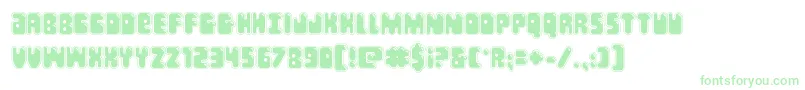 Bubblebuttacad Font – Green Fonts