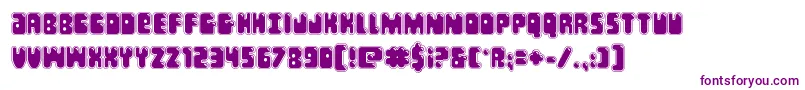 Bubblebuttacad Font – Purple Fonts