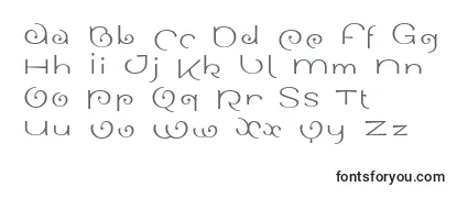 Sinahromanll-fontti