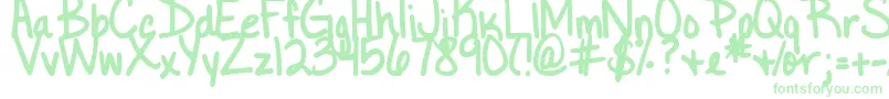 DjbLittleBlackDress Font – Green Fonts