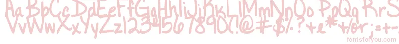 DjbLittleBlackDress Font – Pink Fonts