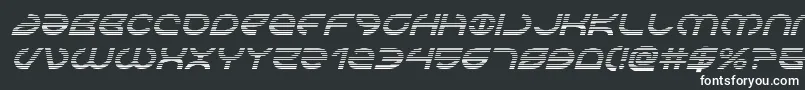 Aetherfoxgradital Font – White Fonts on Black Background