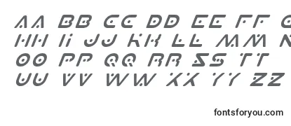 PlanetXItalic-fontti