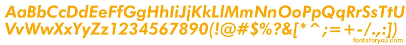 JensenBoldItalic Font – Orange Fonts