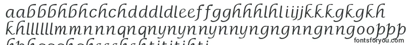 Borrorbolditalic-fontti – sesotho fontit