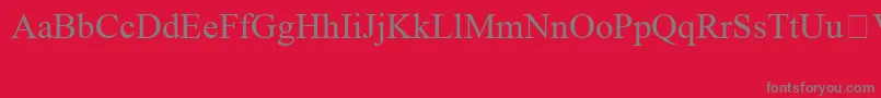 Más sobre la fuente TimesNewRomanSpecialG1 fuente TimesNewRomanSpecialG1 – Fuentes Grises Sobre Fondo Rojo