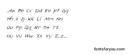 Обзор шрифта ArilonItalic