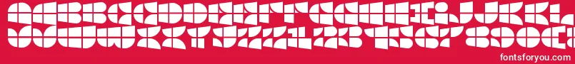 WindowsIconFont Font – White Fonts on Red Background