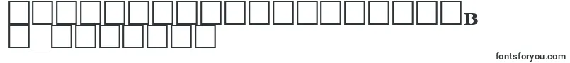 UkCaslonBold-Schriftart – hebräische Schriften